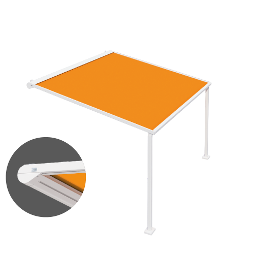 Glasdachmarkise Portofino Typ Pergola